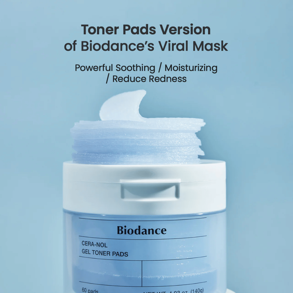 Biodance Cera-Nol Gel Toner Pads – Den virala masken i en smidig pad-version!

💙 Lugnande & återfuktande – reducerar rodnad och stärker hudbarriären.
✨ Gelberikade pads – ger intensiv fukt och svalkande effekt.
🌿 Perfekt för känslig hud – lindrar irritation och balanserar huden.

Enkel och effektiv hudvård för en fräsch och strålande hy!